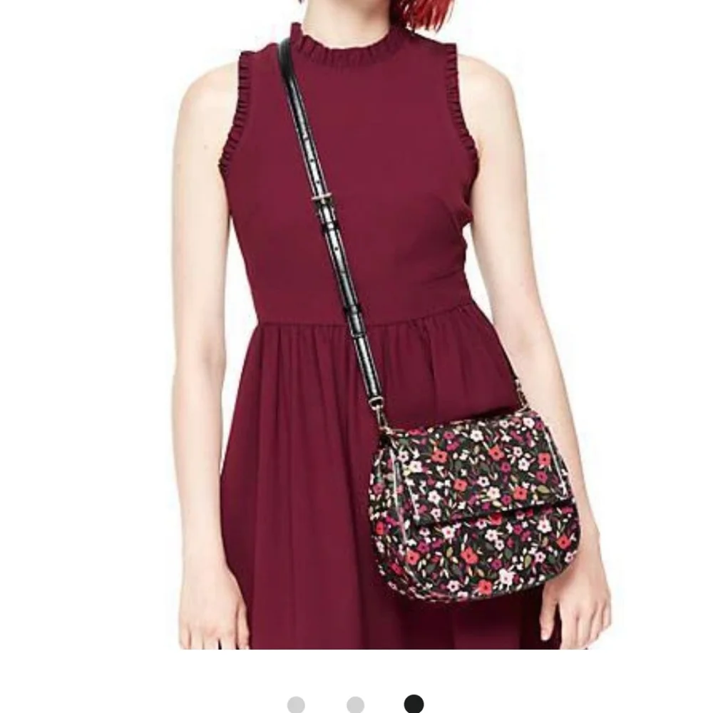 Kate Spade New York Cameron Street BOHO Floral Byrdie Crossbody Purse Bag